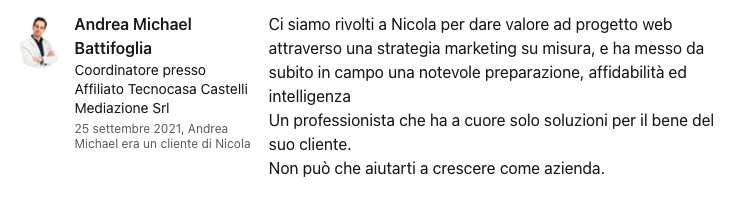 Testimonianza 3