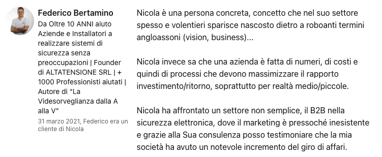Testimonianza 5